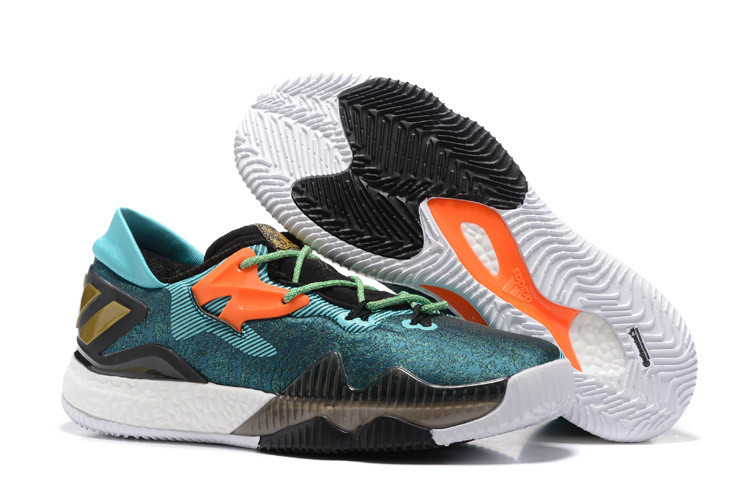 adidas Crazylight Boost Low 2016 turquoise/black/white