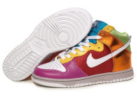 Nike Dunk High Premium Metallic Rainbow