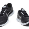 Nike free run +3 black/white