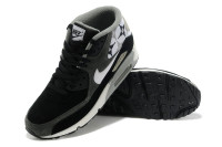 air max 90 зимние black/grey