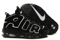 Air More Uptempo  Black/White