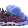Lebron 16 violet blue white black