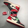 NIKE AIR JORDAN 1 Retro High OG Bred Toe 555088-610