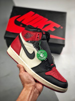 NIKE AIR JORDAN 1 Retro High OG Bred Toe 555088-610