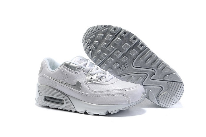 Kid's Air Max 90 (white/silver)