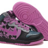 Nike Dunk High black/gray/purple
