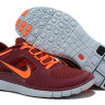Nike free run +3 Shield maroon/carrot