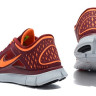 Nike free run +3 Shield maroon/carrot