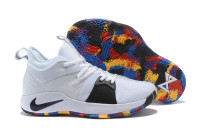 Nike Paul George PG 2 white black yellow red blue