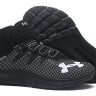 UA Project Rock Delta black white 