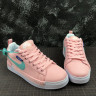 Nike Lunar AIR Force 1 Duckboot Low 805886-006 Pink White Blue