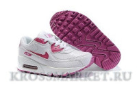 Kid's Air Max 90 (white/berry)