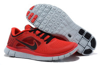 Nike free run +3 red/black