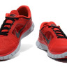 Nike free run +3 red/black
