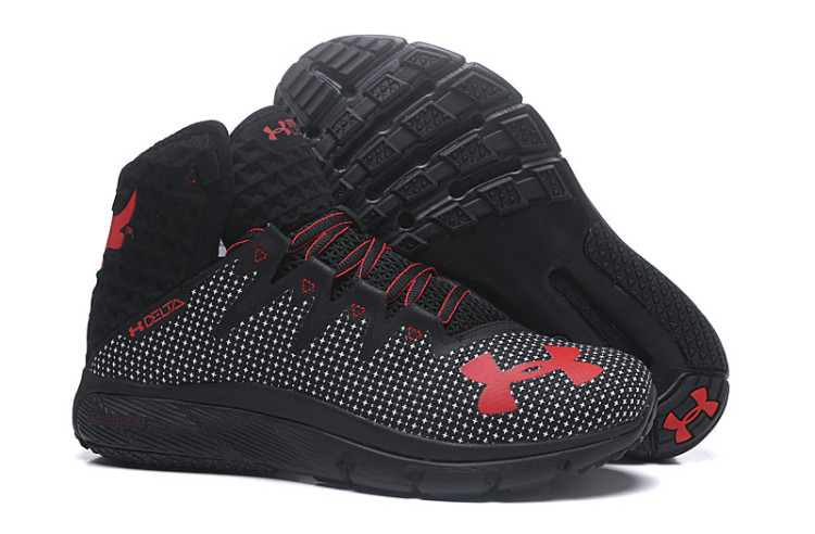 UA Project Rock Delta black white red
