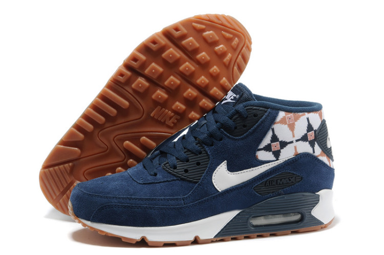 air max 90 зимние blue