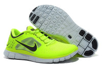 Nike free run +3 acid/black