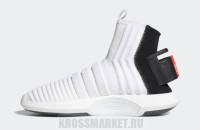 Adidas CRAZY 1 ADV SOCK PK white black