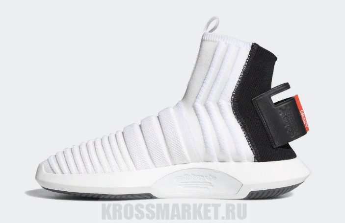 Adidas CRAZY 1 ADV SOCK PK white black