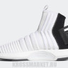 Adidas CRAZY 1 ADV SOCK PK white black