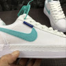 Nike Lunar AIR Force 1 Duckboot Low 805886-111 White Blue