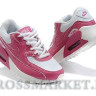 Kid's Air Max 90 (white/pink)