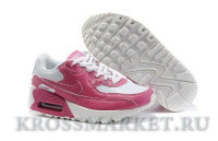 Kid's Air Max 90 (white/pink)