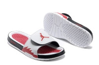 Jordan Hydro 5 V тапочки White / Fire Red – Black