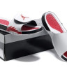 Jordan Hydro 5 V тапочки White / Fire Red – Black
