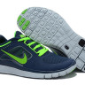 Nike free run +3 navvy/green