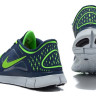 Nike free run +3 navvy/green