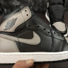 NIKE Air Jordan 1 HIGH OG AJ1 X10 dark beige \ black \ white 555088-013 