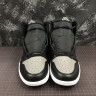NIKE Air Jordan 1 HIGH OG AJ1 X10 dark beige \ black \ white 555088-013 