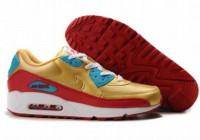Air Max 90 (gold/red/white/blue)