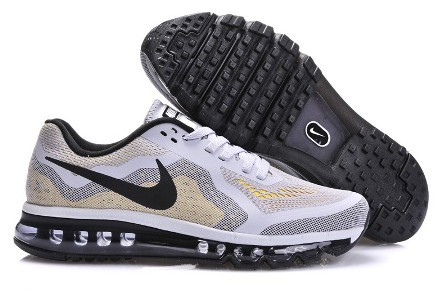 air max+ 2014 white/black/sand