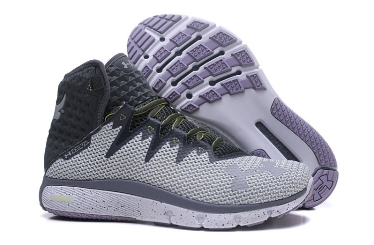 UA Project Rock Delta dark grey white