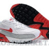 Kid's Air Max 90 (white/gray/red)