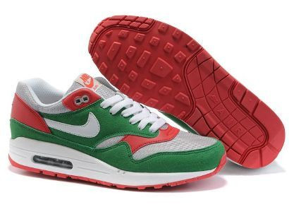 Air Max 87 green/white/red