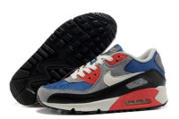 Air Max 90 blue-grey-red-white