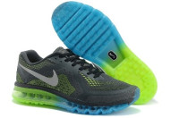air max+ 2014 black/green/blue