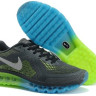 air max+ 2014 black/green/blue