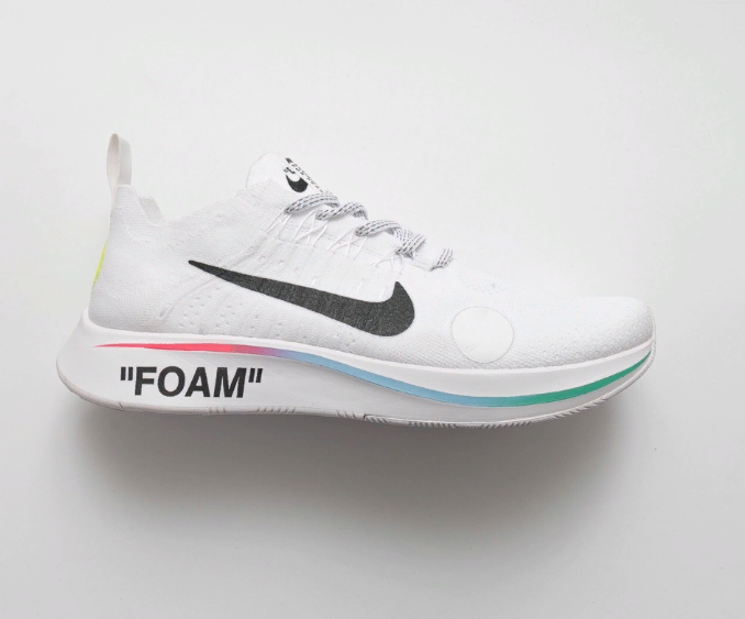 Off-White x Nike Zoom Fly Mercurial Flyknit white black 