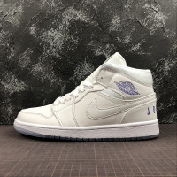 NIKE AIR JORDAN 1 MID white AJ1 BQ6578-100 