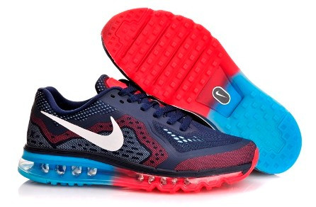 air max+ 2014 blue/skyblue/red