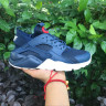 Air Huarache dark blue white