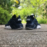 Air Huarache dark blue white
