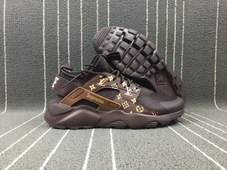 Air Huarache supreme + Louis vuitton