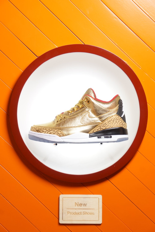 Air Jordan 3 Retro AJ3  Red/Gold "Tinker" Spike Lee Oscars 2019