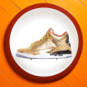 Air Jordan 3 Retro AJ3  Red/Gold "Tinker" Spike Lee Oscars 2019