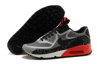 Nike Air Max 90 Prm Tape   Grey/Black/Challenge Red